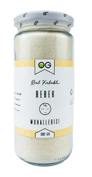 OG BALKABAKLI BEBEK MUHALLEBİSİ 300 GR ürün görseli 1