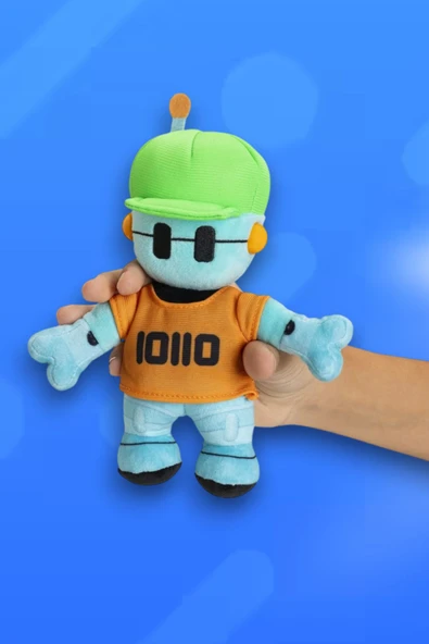 Stumble Guys Robot Guy Peluş 17 Cm - Resim 3