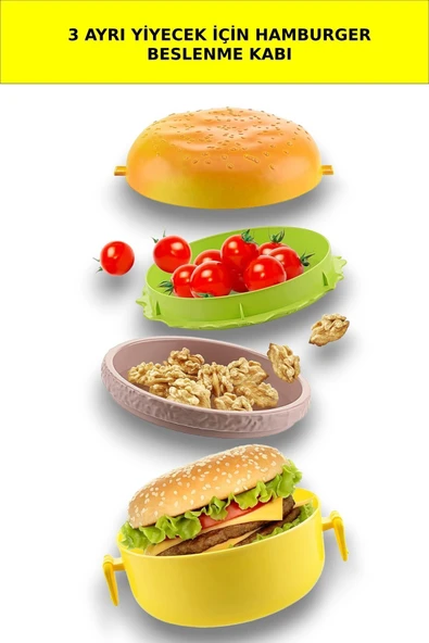 Hamburger Beslenme Kabı ürün görseli 1