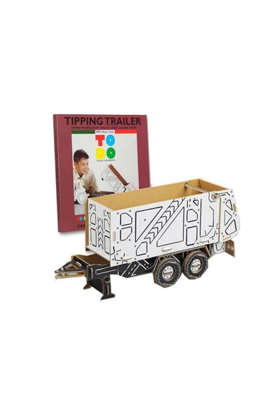 Tıppıng Trlr 3D Boyanabilir Maket Tt6025F ürün görseli 1