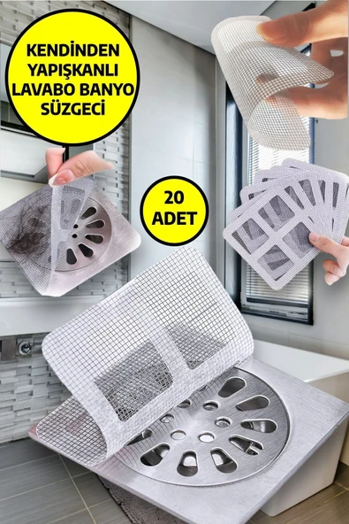 20'lu Banyo Gider Süzgeci, Sineklik Tamir Kiti ürün görseli 1
