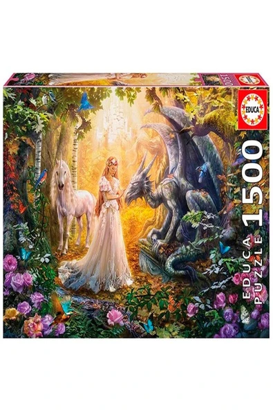 1500 Parça Dragonpr & Unicorn Puzzle 17696 ürün görseli 1