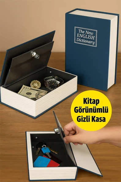 Kitap Kasa – Gizli Güvenlik Kutusu ürün görseli 1