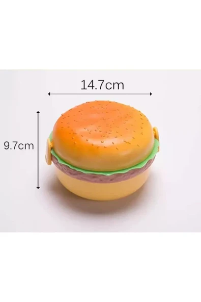 Hamburger Beslenme Kabı - Resim 4