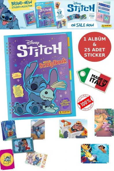 1 Adet 2025 Panini Stitch Süper ScrapBook Albüm ürün görseli 1