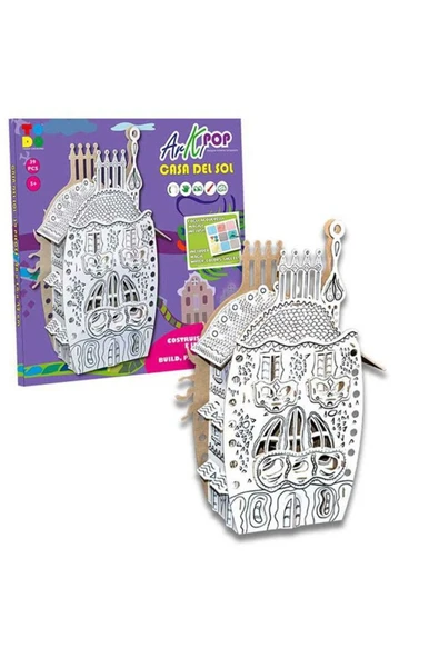 Casa Del Sol 3D Boyanabilir Maket Ag0465 ürün görseli 1