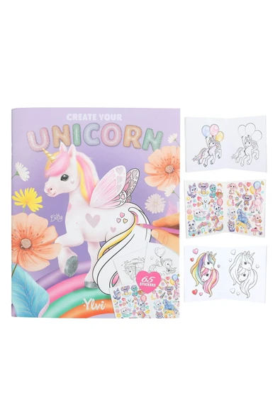 Ylvi Unicorn Boyama Kitabı 13394 ürün görseli 1