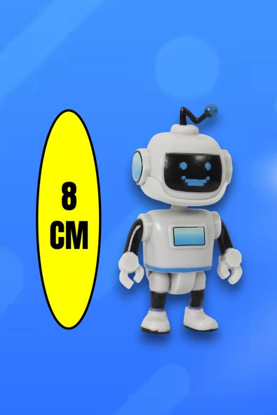 Stumble Guys Figür 8 cm  Robot - Resim 4