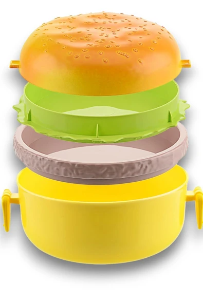 Hamburger Beslenme Kabı - Resim 2