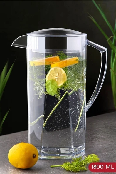 Tropik Kristal 1800 Ml Ayran, Limonata Vb. Sürahi ürün görseli 1
