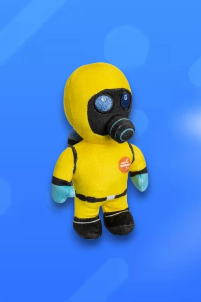 Stumble Guys Hazmat Peluş 17 Cm - Resim 3