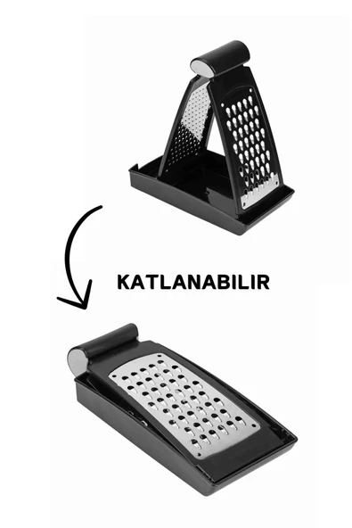 Katlanabilen Kendinden Hazneli Rende - Resim 2