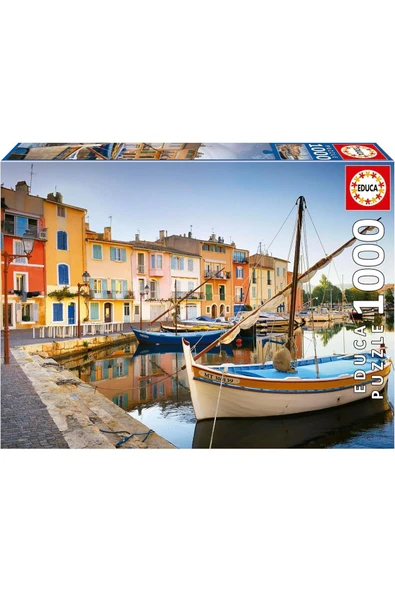 Educa 1000 Parça Proven Martigues Limanı Puzzle - 19928 - Harbour In Martigues Provence ürün görseli 1