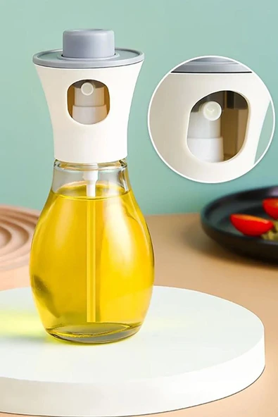 Cam Şişeli Spreyli 220 Ml Yağdanlık Sosluk Çok Amaçlı Sirkelik ürün görseli 1