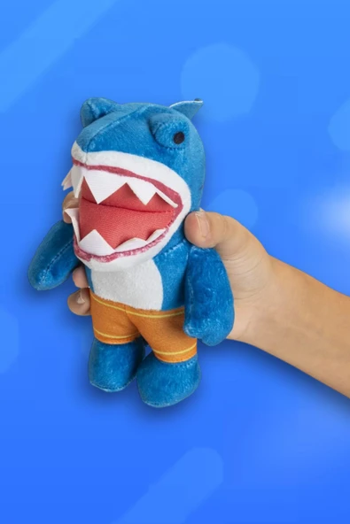 Stumble Guys Megaladon Peluş 17 Cm - Resim 2
