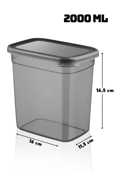 2 Adet Etiketli Detarjan Kutusu 2000 ml - Resim 2