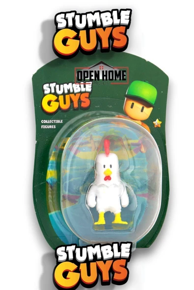 Stumble Guys 5 cm Tekli Figür  - Chicken 1 ADET - Resim 4