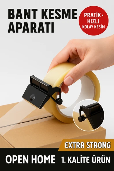 1 Adet Metal Dişli Bant Kesme Aparatı • 50 mm Uyumlu • Dayanıklı ve Pratik Kullanım ürün görseli 1