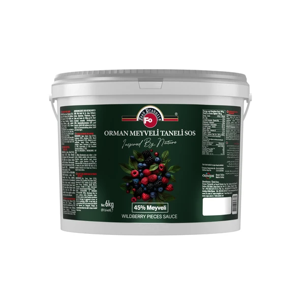Orman Meyveli Taneli Sos 6 Kg ürün görseli 1