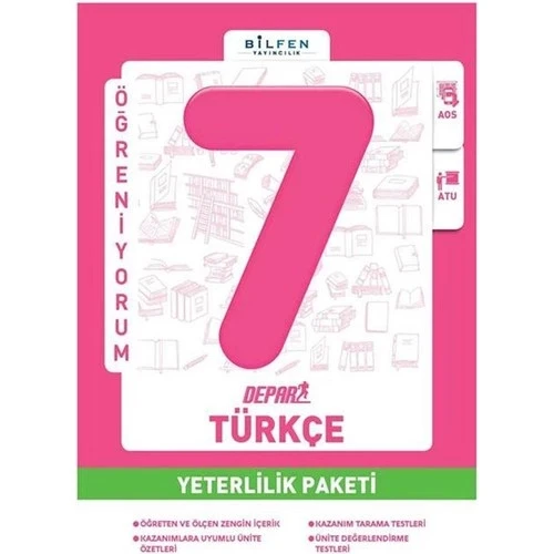 Bilfen 7.Sınıf Türkçe Depar Yeterlilik Paketi ürün görseli 1
