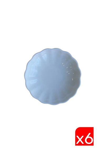 Kütahya Porselen Bone Luz Krem Kase 8cm 6 lı BNLZF08KS00 ürün görseli 1