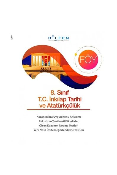 Bilfen 8.Sınıf İnkilap Tarihi Öğrenim Föyleri ürün görseli 1