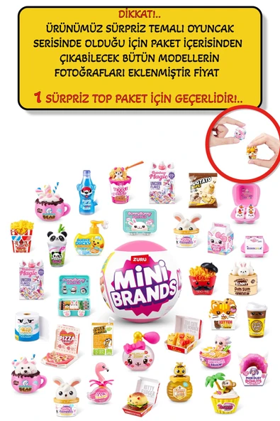 Mini Brands Kawaii Sürpriz Paket - 1 ADET ürün görseli 1