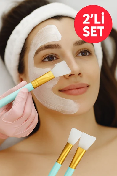 2’li Silikon Yüz Maske Spatula Seti – Kolay Temizlenir, Hijyenik, Yumuşak ve Renkli Seçenekler ürün görseli 1
