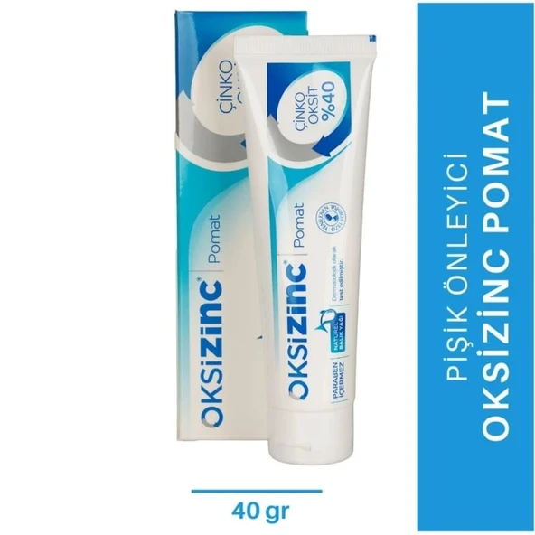 Oksizinc %40 Çinko Pişik Kremi 40 Gr ürün görseli 1
