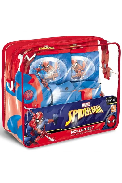 Spiderman 4 Teker Paten Seti - Resim 6