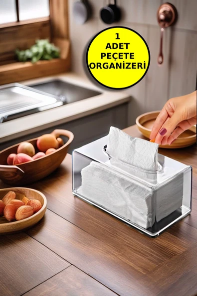 Clear Peçete Organizeri ürün görseli 1