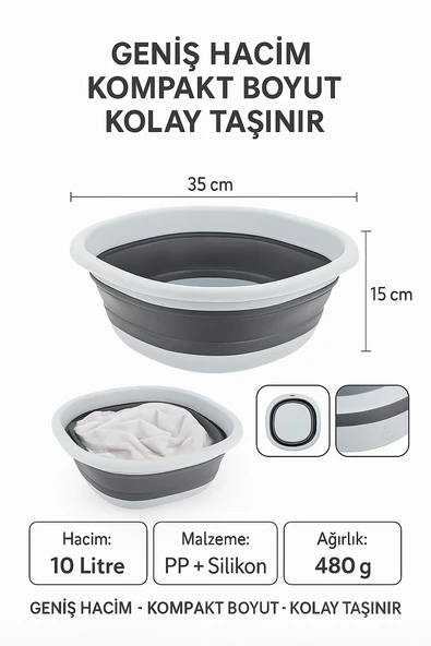 10 LT Badya Katlanabilir Akordiyon NO: 3 - Resim 6