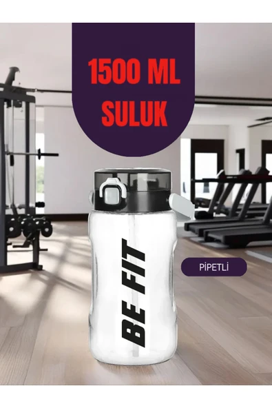 1500 ml Watermode Okul Işyeri, Spor Salonu Için Uygun Su Matarası ürün görseli 1