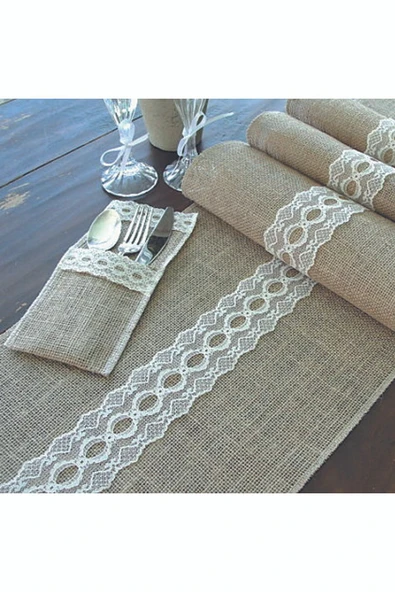 KÜTÜKhouse Jüt Runner Set - Resim 4