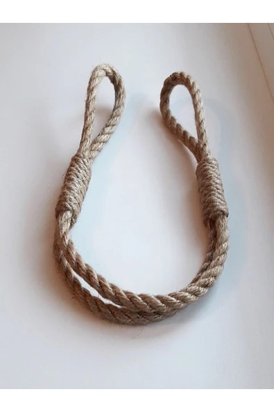 KÜTÜKhouse Halat Perde Bağı 2'li Set - Resim 3