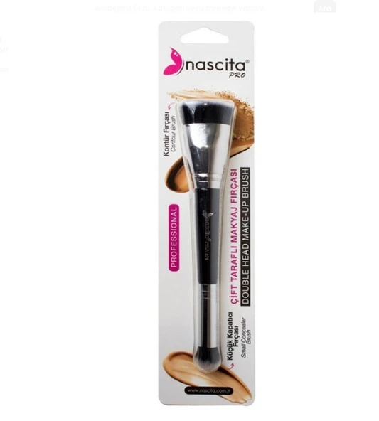 Nascita Çift Taraflı Makyaj Fırçası (Kontür & Kapatıcı) - 491 ürün görseli 1