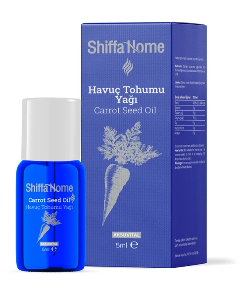 Shiffa Home SAF HAVUÇ TOHUMU YAĞI 5ML ürün görseli 1