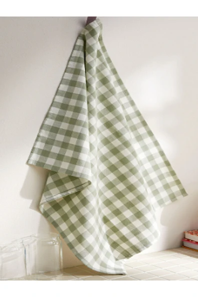 KÜTÜKhouse Çay Havlusu Yeşil 2'li Set 40x70 Cm ürün görseli 1
