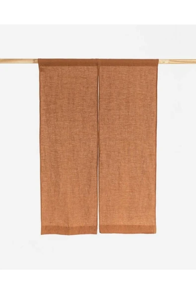 KÜTÜKhouse Kapı Perdesi Kahverengi 180x90 Cm ürün görseli 1