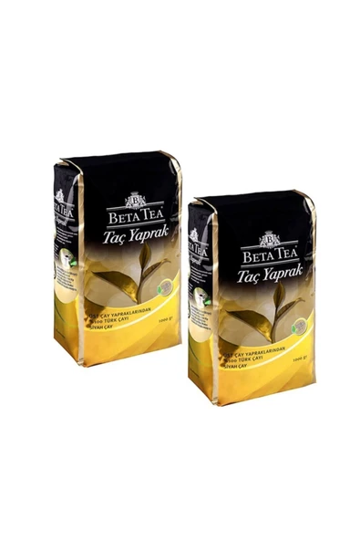 Beta Taç Yaprak Türk Çayı 1000 Gr X 2 Adet ürün görseli 1