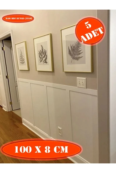 Nym Concept İskandinav Duvar Çıtası 100cm X 8 Cm Çocuk Odası Duvar Dekorasyonu , Duvar Çıtası(5 AD) OMZ ürün görseli 1