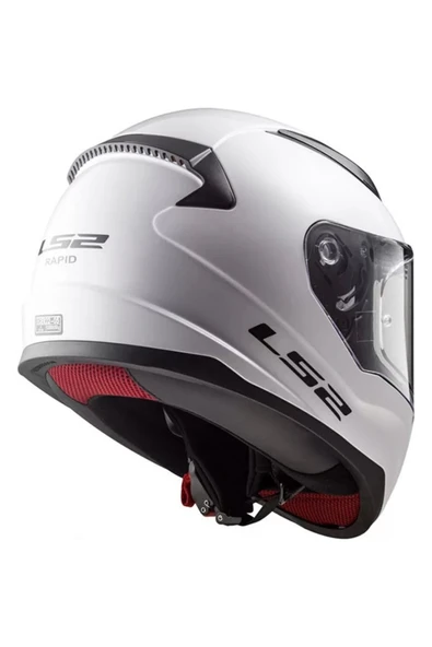 LS2 RAPID BEYAZ KASK XXL - Resim 2