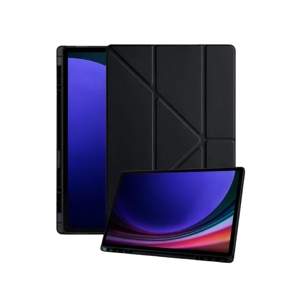 Samsung Galaxy X930 Tab S11 Ultra 14.6 Kalemlikli Mars Tablet Kılıfı - Siyah ürün görseli 1
