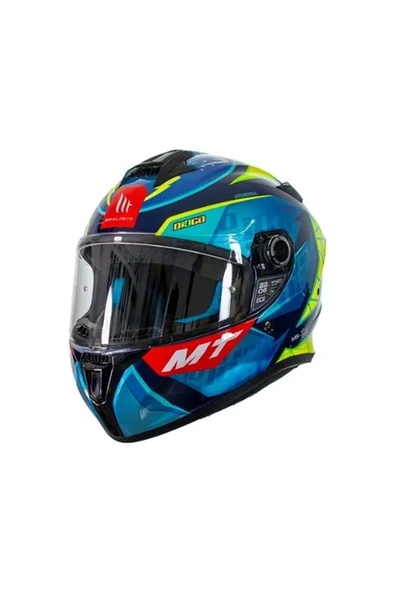 MT Kask Mt Targo S Dıogo Moreıra C7 Parlak Mavi ürün görseli 1