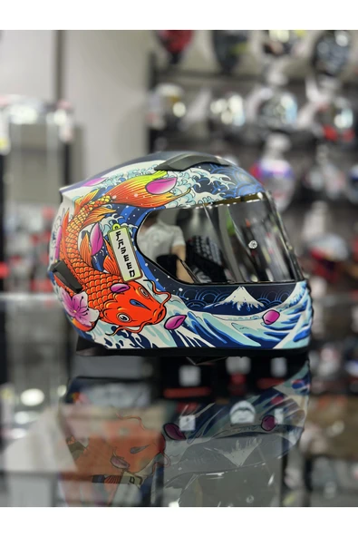 Sway 820 DAKAR 5 BALIK GÜMÜŞ VİZÖRLÜ ürün görseli 1