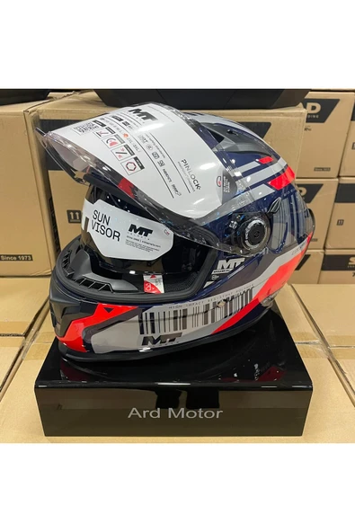 MT Helmets MT BRAKER SV COCKPIT C5 GLOSS - Resim 2