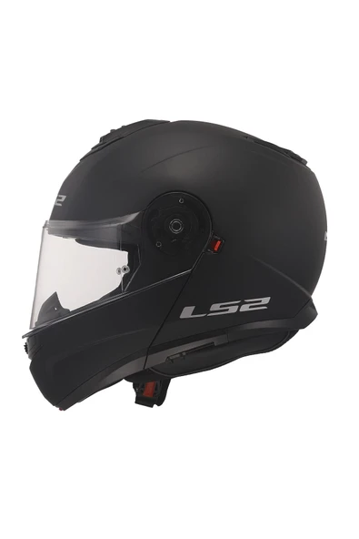 LS2 STROBE 2 MAT SİYAH KASK - Resim 2