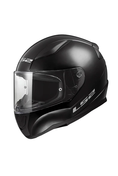 LS2 RAPID 2 RACE PARLAK SİYAH KASK - Resim 6