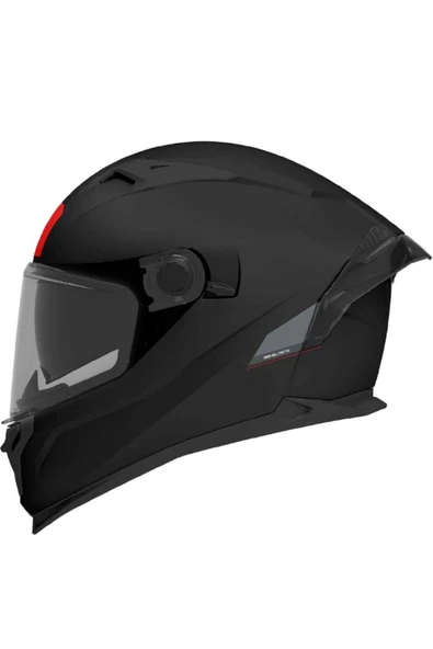 MT Helmets MT BRAKER SLD A1 MAT SİYAH M - Resim 2