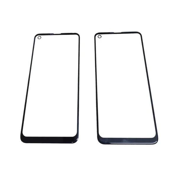 Oppo Realme 6 - A52 - A92 Ön Cam Ocalı Siyah ( Ekran Koruyucu Değildir ) ürün görseli 1